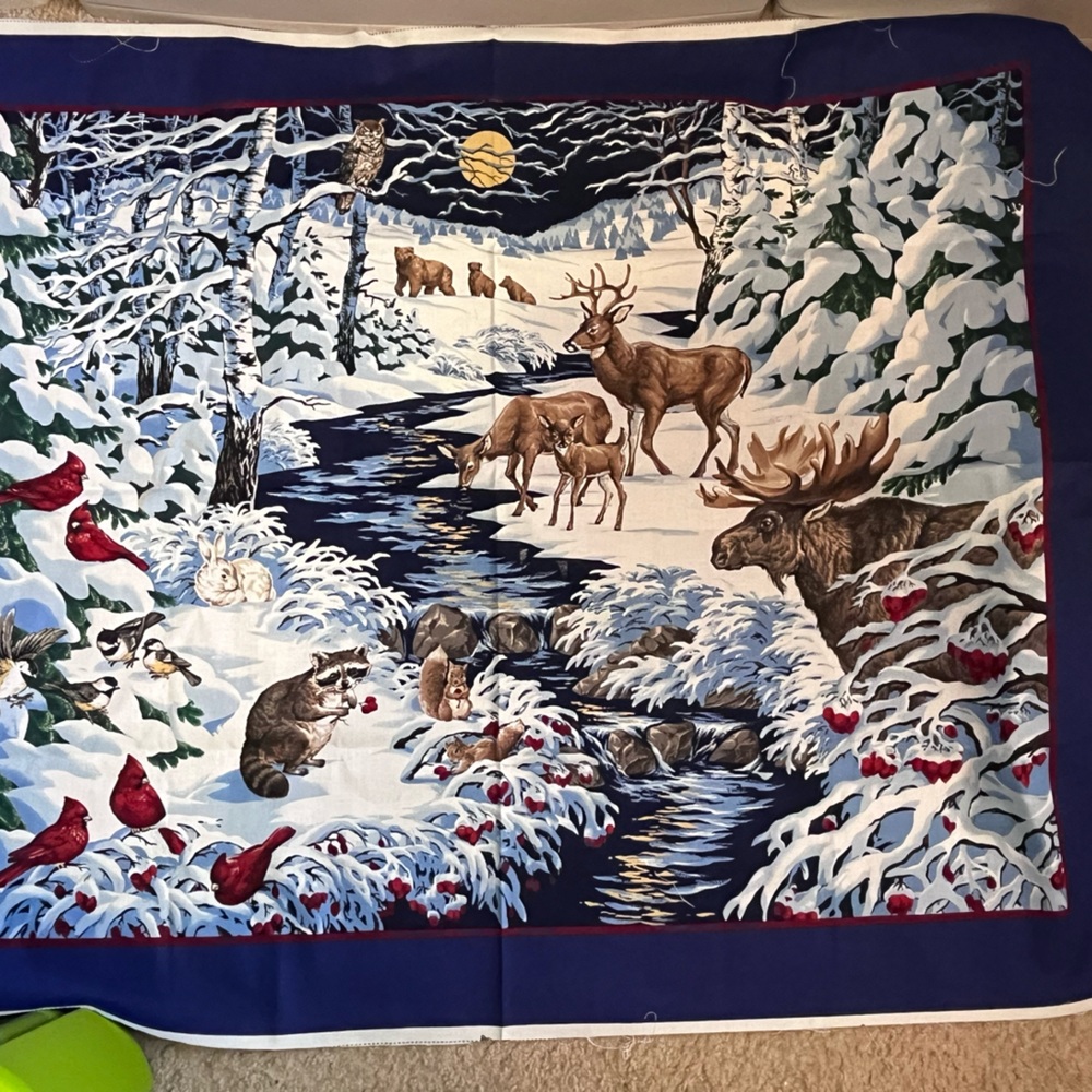 Cranston Christmas Collection Printed Cloth.
